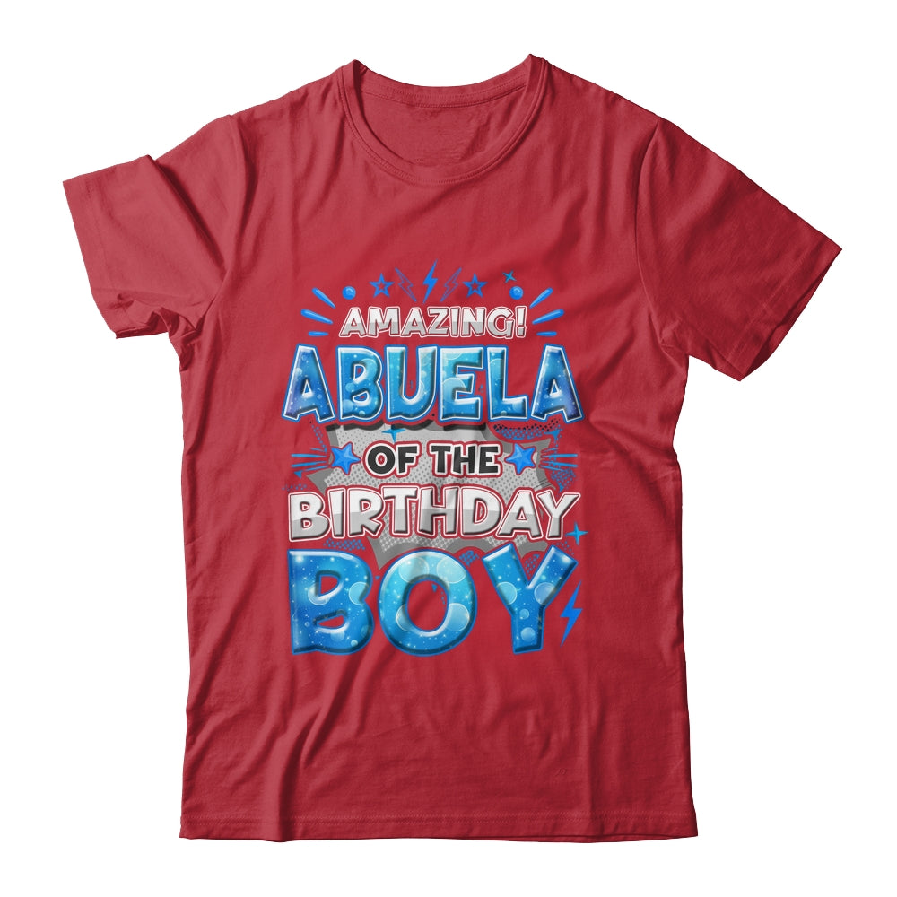 Amazing Abuela Of The Birthday Boy Matching Family Party Shirt & Hoodie | teecentury
