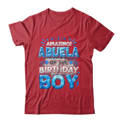 Amazing Abuela Of The Birthday Boy Matching Family Party Shirt & Hoodie | teecentury