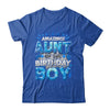 Amazing Aunt Of The Birthday Boy Matching Family Party Shirt & Hoodie | teecentury