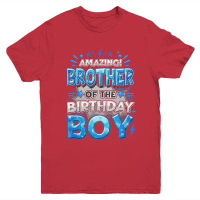 Amazing Brother Of The Birthday Boy Matching Family Party Youth Shirt | teecentury