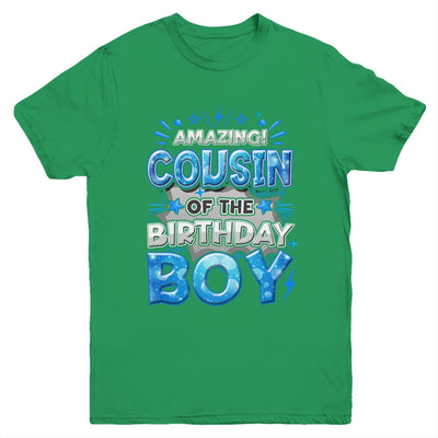 Amazing Cousin Of The Birthday Boy Matching Family Party Youth Shirt | teecentury