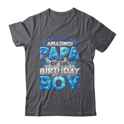 Amazing Papa Of The Birthday Boy Matching Family Party Shirt & Hoodie | teecentury