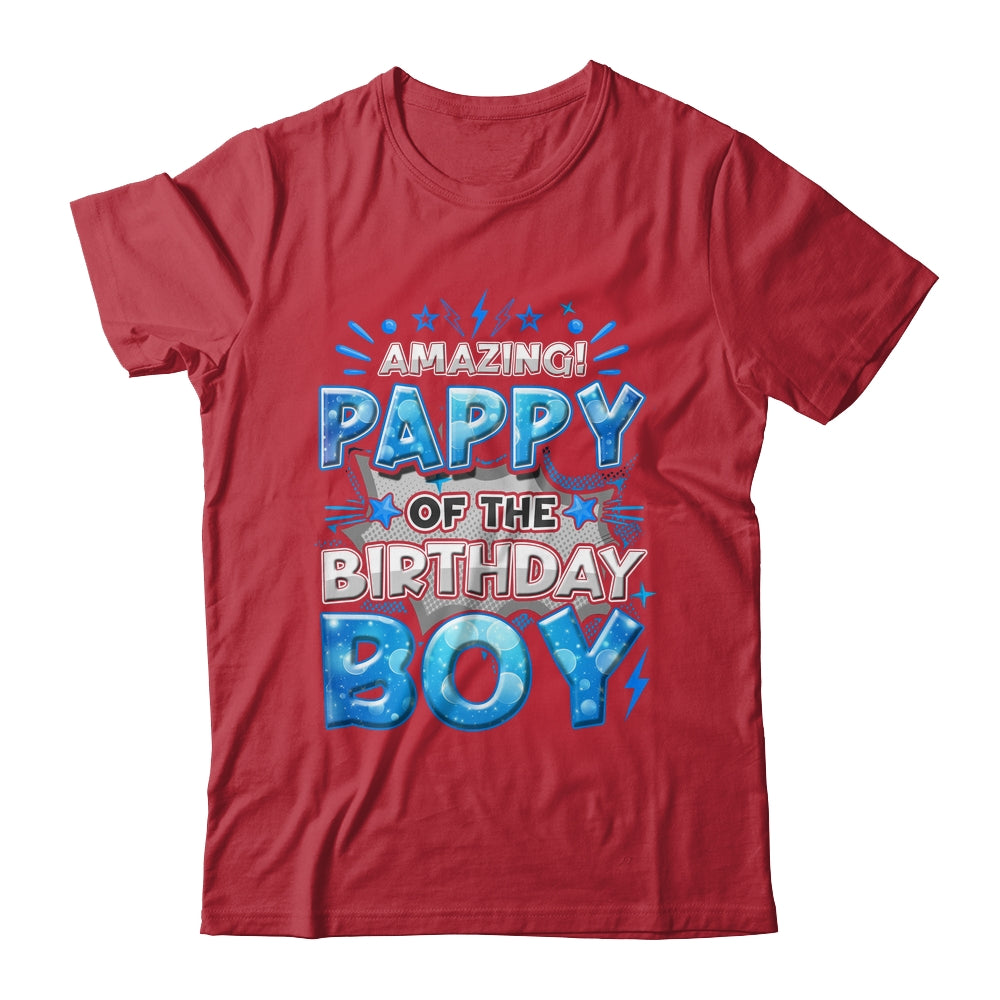 Amazing Pappy Of The Birthday Boy Matching Family Party Shirt & Hoodie | teecentury