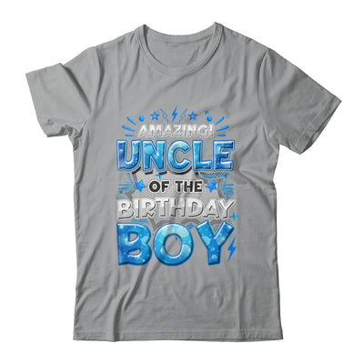 Amazing Uncle Of The Birthday Boy Matching Family Party Shirt & Hoodie | teecentury