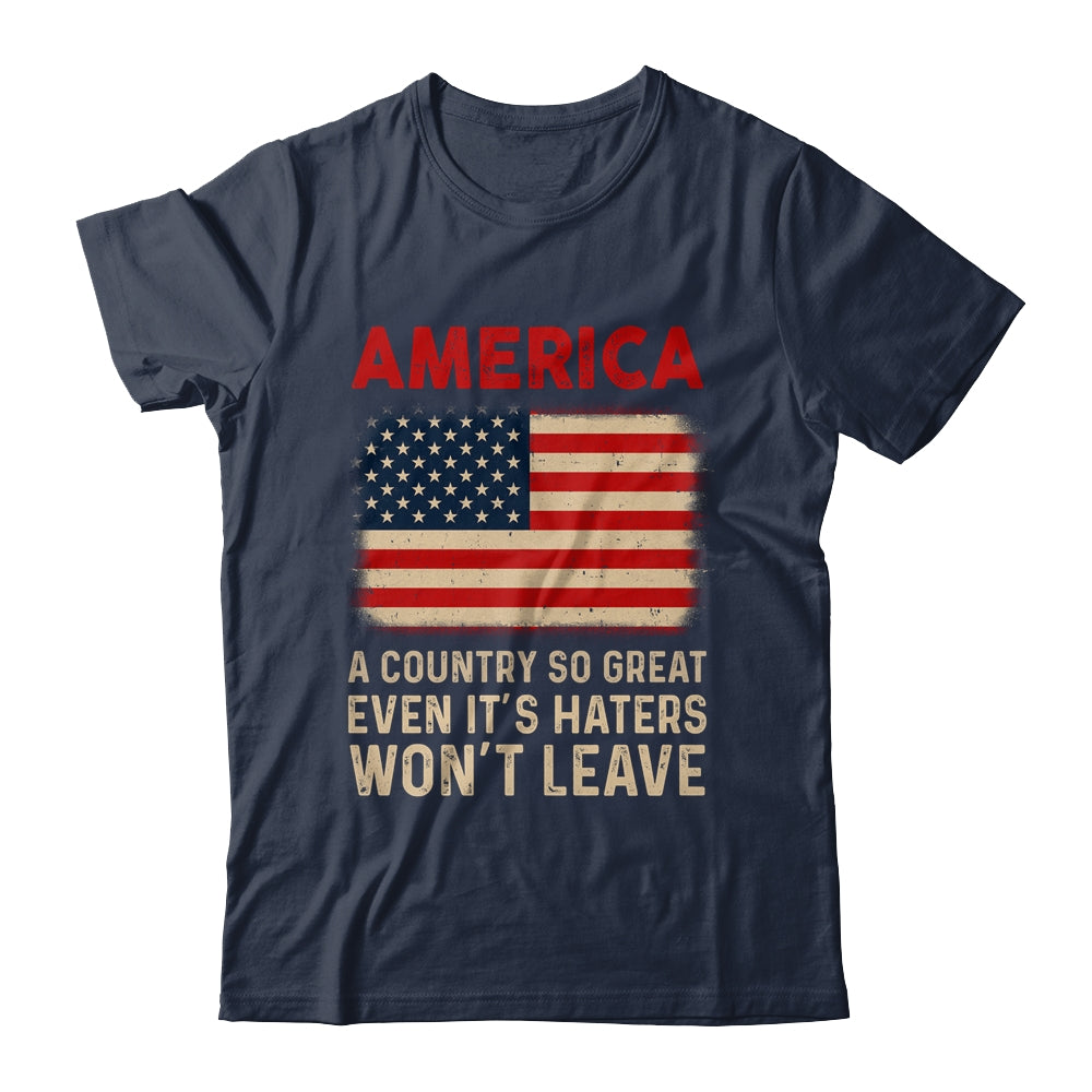 America A Country So Great USA US Flag Patriotic 4th Of July Shirt & Tank Top | teecentury