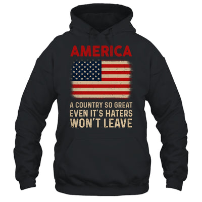 America A Country So Great USA US Flag Patriotic 4th Of July Shirt & Tank Top | teecentury