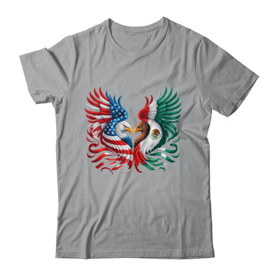America Mexico Flag Vintage Mexican Roots American Flag Shirt & Hoodie | teecentury