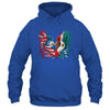 America Mexico Flag Vintage Mexican Roots American Flag Shirt & Hoodie | teecentury