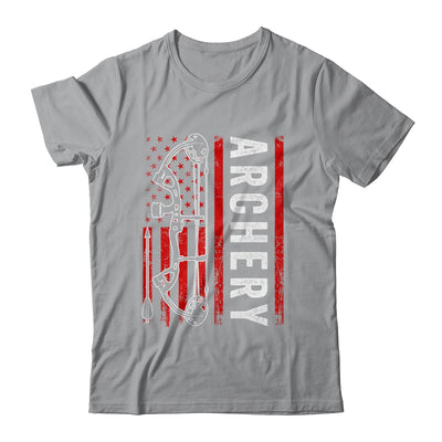 American Flag Archery For Men Bowhunting Bow Deer Hunting Shirt & Hoodie | teecentury