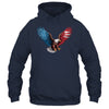 American Flag Bald Eagle Patriotic Eagle 4th Of July USA Shirt & Hoodie | teecentury