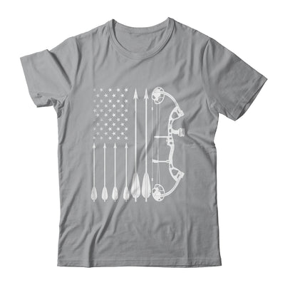 American Flag Bowhunting Bow Archery For Deer Hunter Hunting Shirt & Hoodie | teecentury
