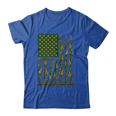 American Flag Corn Field Farmer Patriotic Men Women Workers Shirt & Hoodie | teecentury