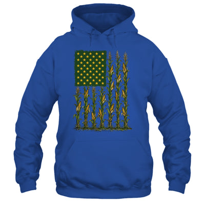 American Flag Corn Field Farmer Patriotic Men Women Workers Shirt & Hoodie | teecentury