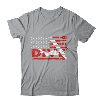 American Flag Scuba Diving For Men Women Scuba Diving Shirt & Hoodie | teecentury