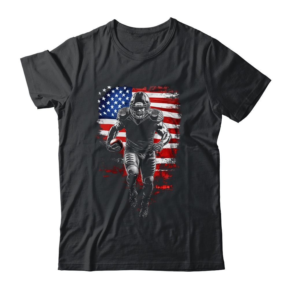 American Football Apparel Football Fan US Flag For Men Shirt & Hoodie | teecentury