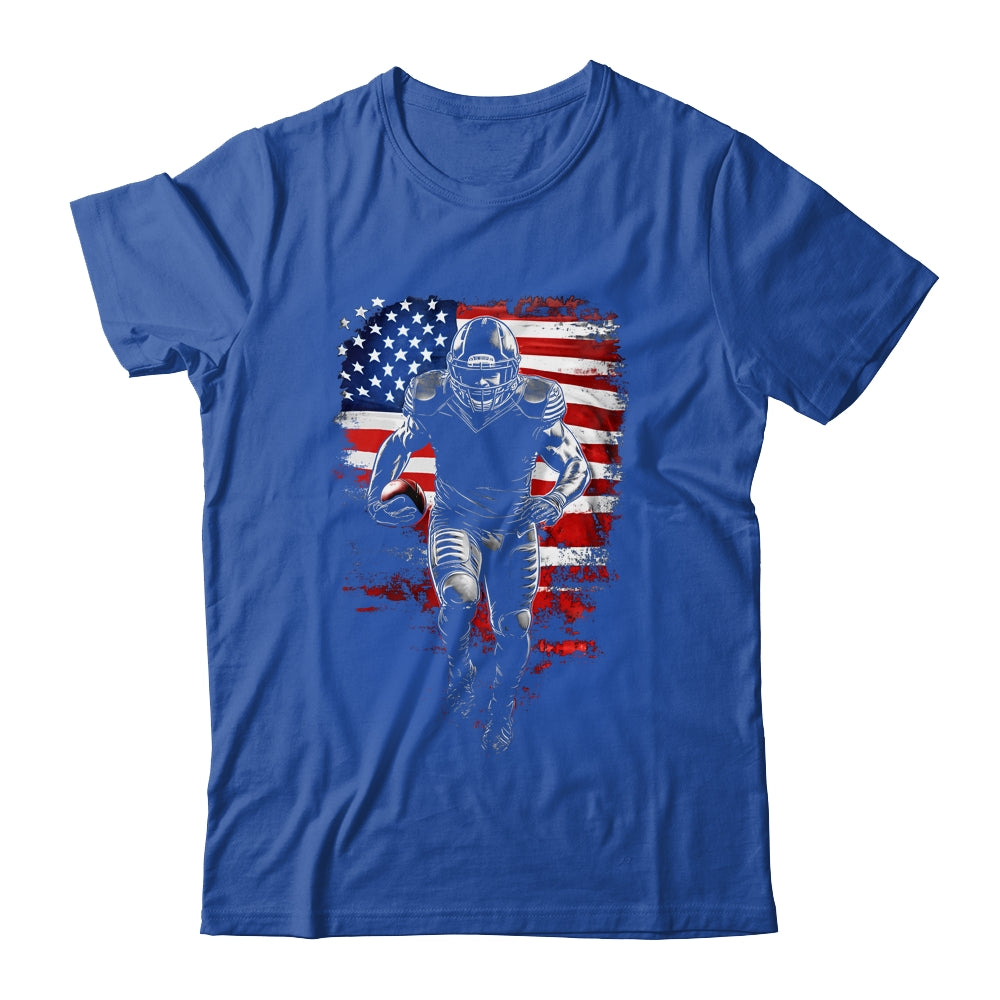 American Football Apparel Football Fan US Flag For Men Shirt & Hoodie | teecentury