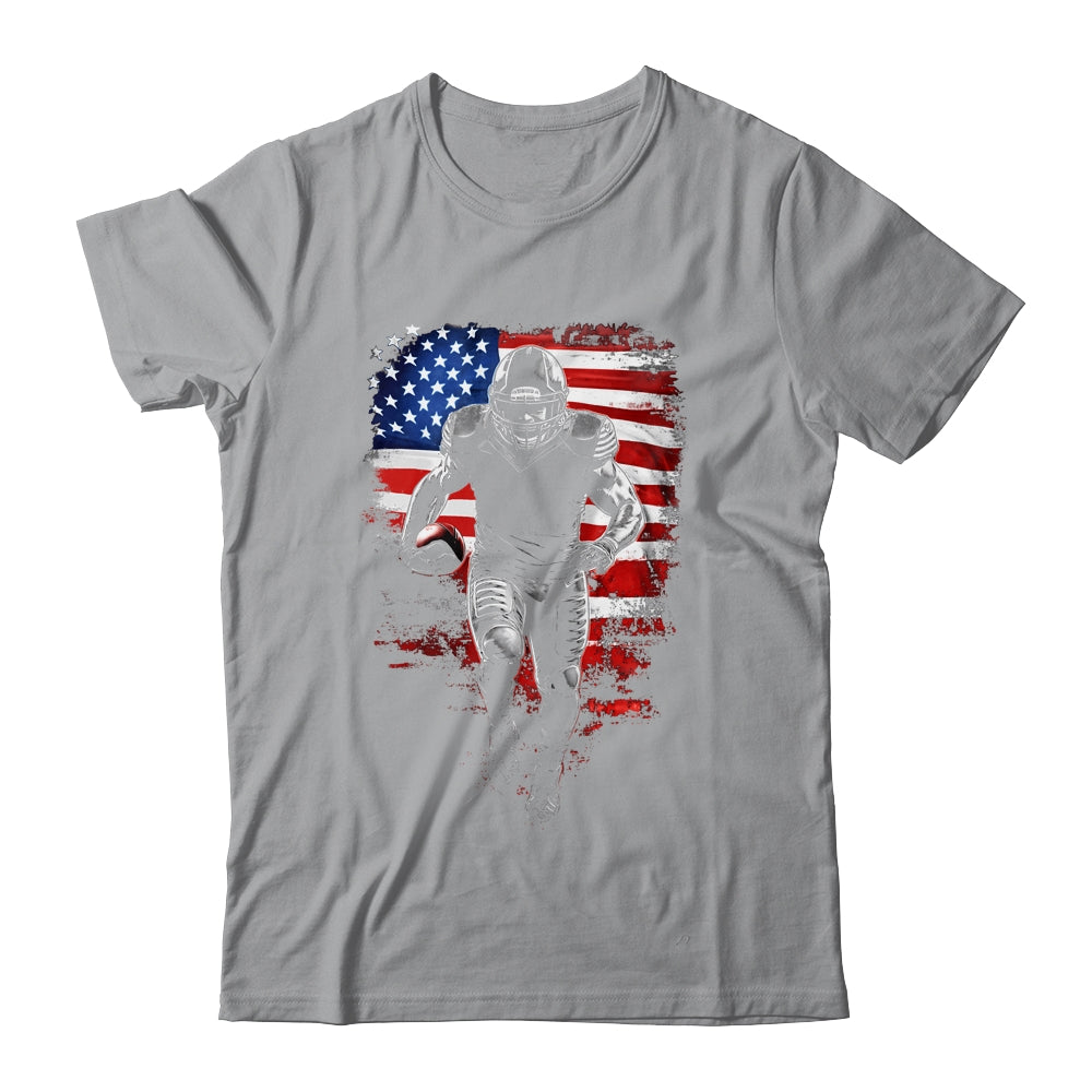 American Football Apparel Football Fan US Flag For Men Shirt & Hoodie | teecentury