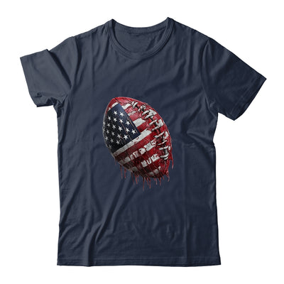 American Football Usa Flag Design Football Lover Men Women Shirt & Hoodie | teecentury