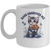 Anger Angry Emotion Funny Rage Consumes Me Cat Kitten Flower Mug | teecentury