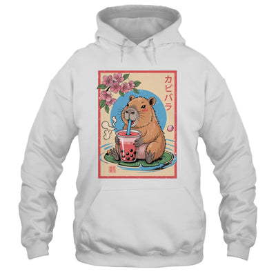 Anime Capybara Graphic Tees Kawaii Japanese Vintage Capybara Shirt & Tank Top | teecentury