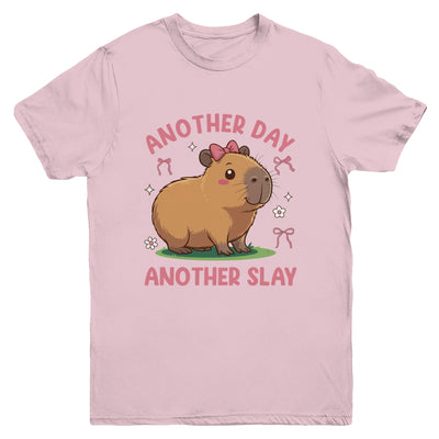 Another Day Another Slay Cute Capybara Lover Kawaii Amine Youth Shirt | teecentury