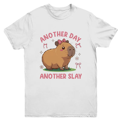 Another Day Another Slay Cute Capybara Lover Kawaii Amine Youth Shirt | teecentury