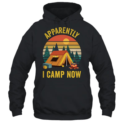 Apparently I Camp Now New Camper First Time Camping Family Shirt & Tank Top | teecentury