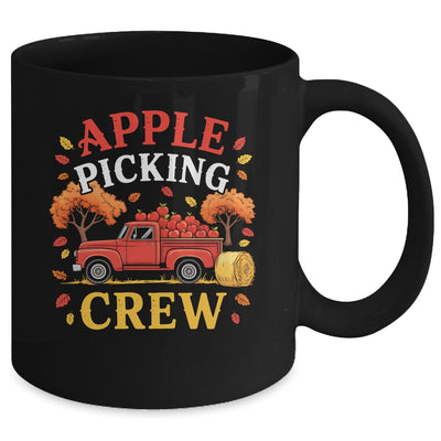 Apple Picking Crew Autumn Fall Orchard Season Funny Mug | teecentury