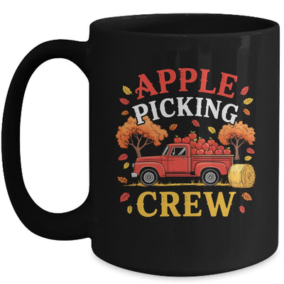 Apple Picking Crew Autumn Fall Orchard Season Funny Mug | teecentury