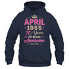 April 1955 70 Years Of Being Awesome Retro 70th Birthday Shirt & Tank Top | teecentury