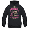 April 1985 40 Years Of Being Awesome Retro 40th Birthday Shirt & Tank Top | teecentury
