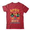 April Is My Birthday Retro Sunglasses Funny Birthday Shirt & Hoodie | teecentury