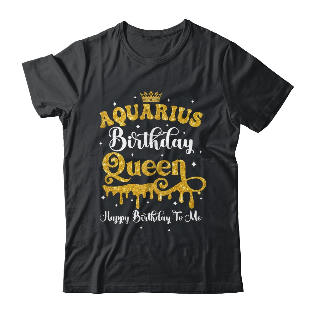 Aquarius Birthday Queen Happy Birthday To Me Women Shirt & Tank Top | teecentury