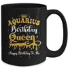 Aquarius Birthday Queen Happy Birthday To Me Women Mug | teecentury
