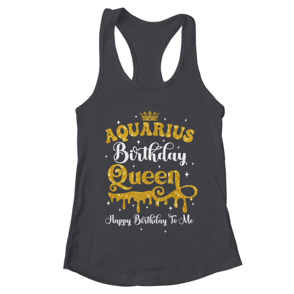 Aquarius Birthday Queen Happy Birthday To Me Women Shirt & Tank Top | teecentury