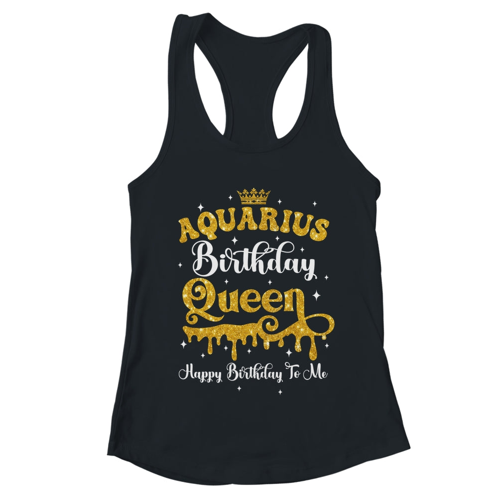 Aquarius Birthday Queen Happy Birthday To Me Women Shirt & Tank Top | teecentury