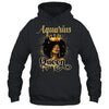 Aquarius Queen Birthday Afro Girls Black Zodiac Birthday Shirt & Tank Top | teecentury