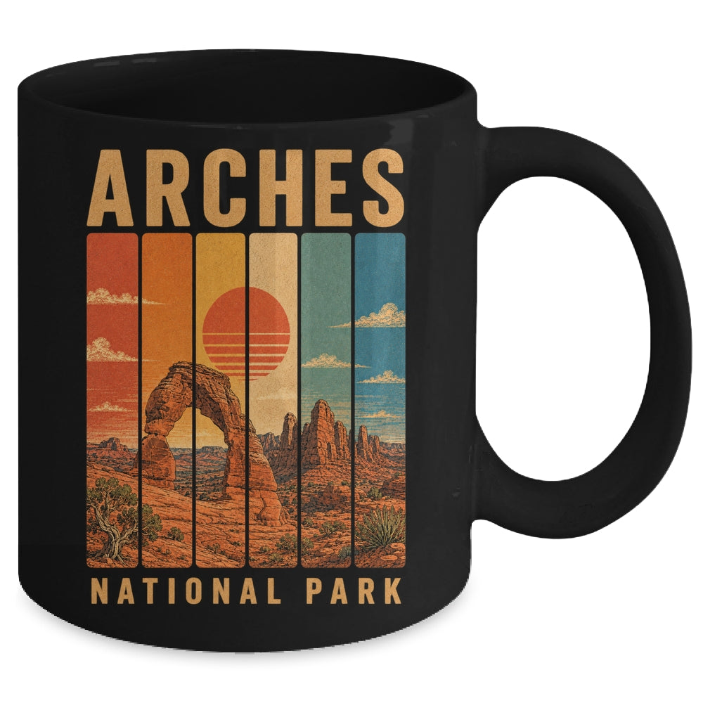 Arches National Park Utah Usa Outdoor Vintage Hiking Mug | teecentury