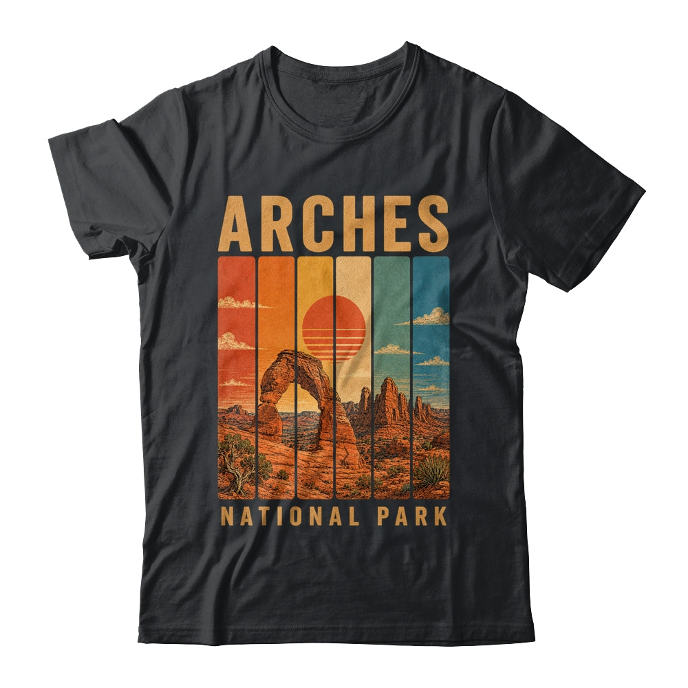 Arches National Park Utah Usa Outdoor Vintage Hiking Shirt & Tank Top | teecentury