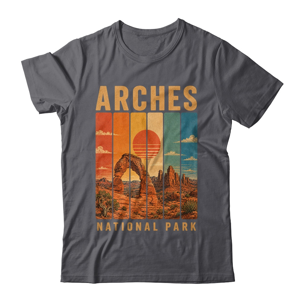 Arches National Park Utah Usa Outdoor Vintage Hiking Shirt & Tank Top | teecentury