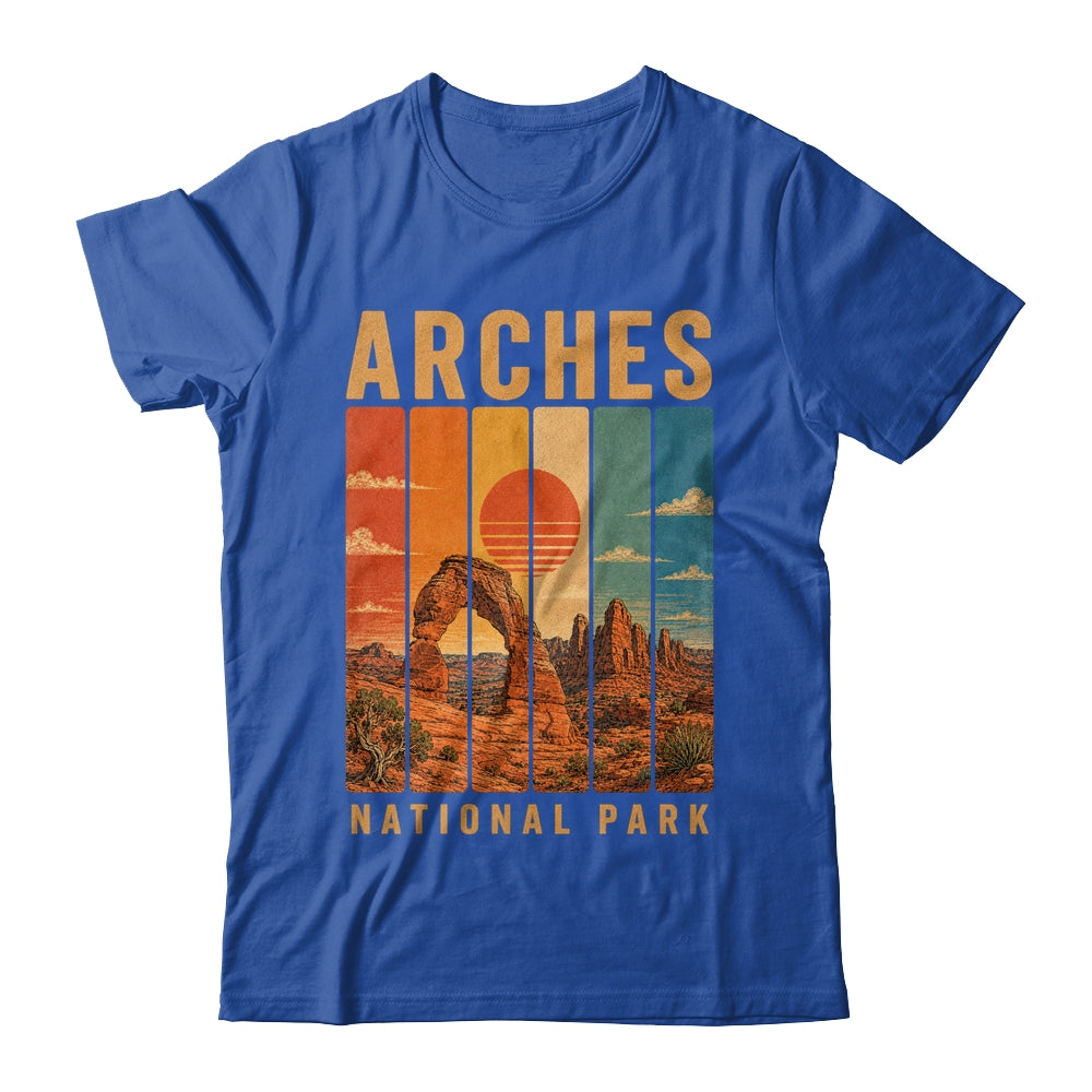 Arches National Park Utah Usa Outdoor Vintage Hiking Shirt & Tank Top | teecentury