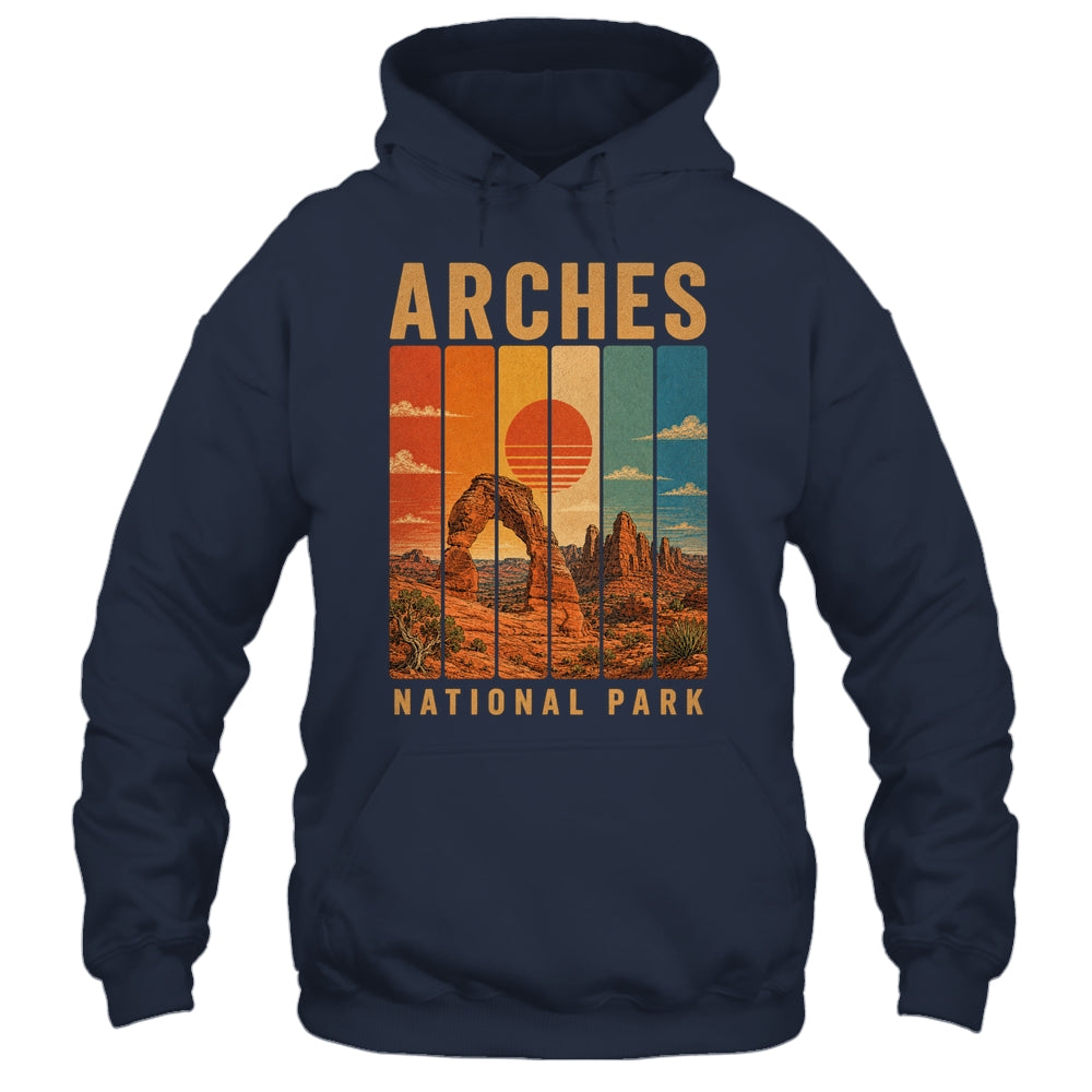Arches National Park Utah Usa Outdoor Vintage Hiking Shirt & Tank Top | teecentury