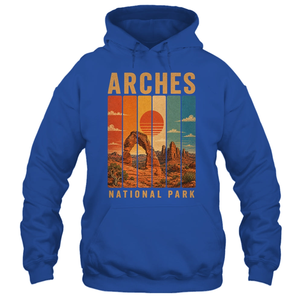 Arches National Park Utah Usa Outdoor Vintage Hiking Shirt & Tank Top | teecentury