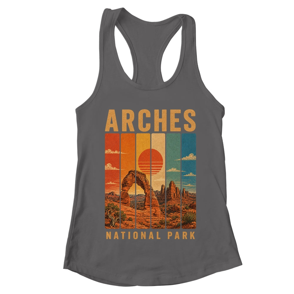 Arches National Park Utah Usa Outdoor Vintage Hiking Shirt & Tank Top | teecentury