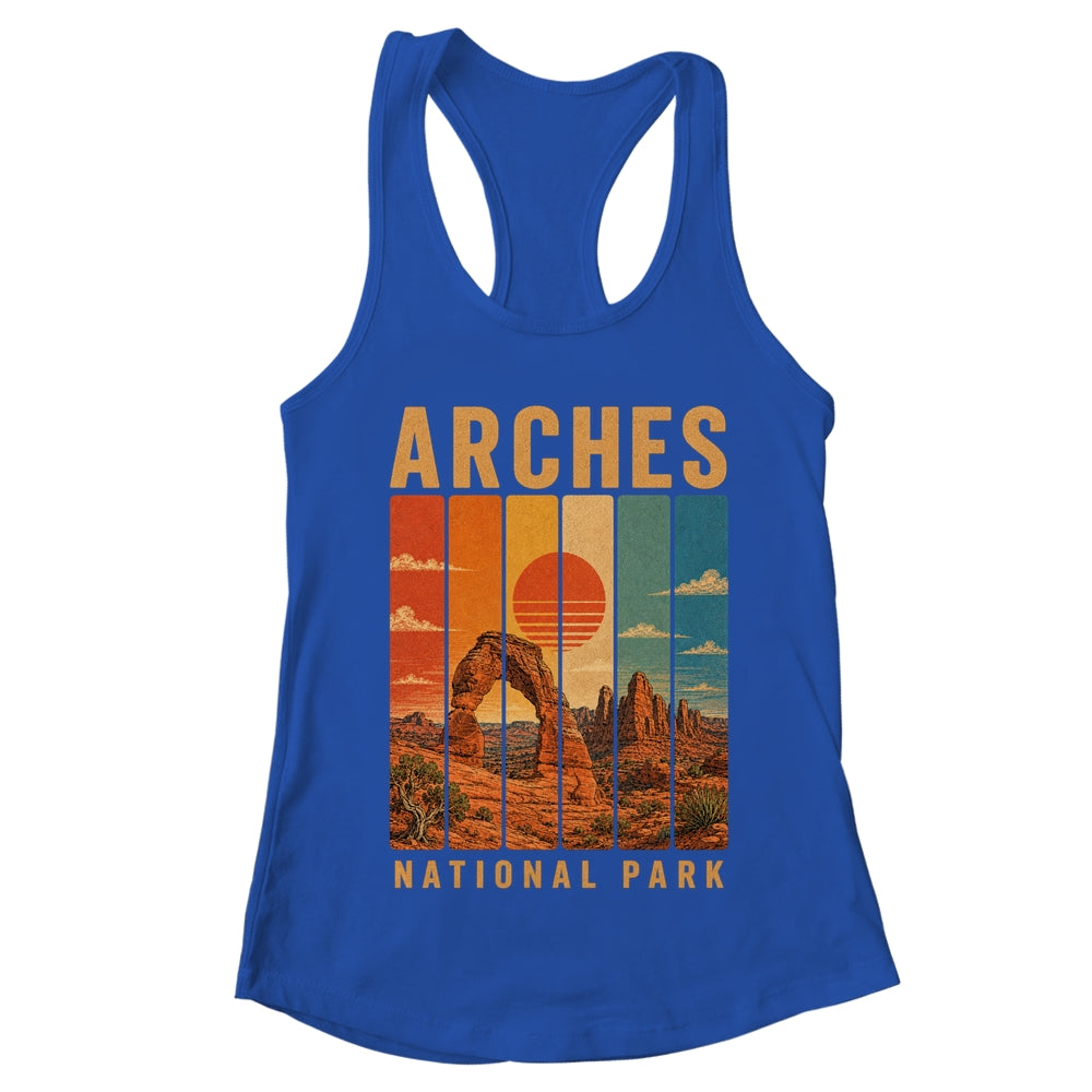 Arches National Park Utah Usa Outdoor Vintage Hiking Shirt & Tank Top | teecentury