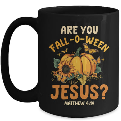 Are You Fall-O-Ween Jesus Christian Pumpkin Halloween Mug | teecentury