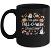 Are You Fall O Ween Directions Halloween Teacher Ghosts Mug | teecentury