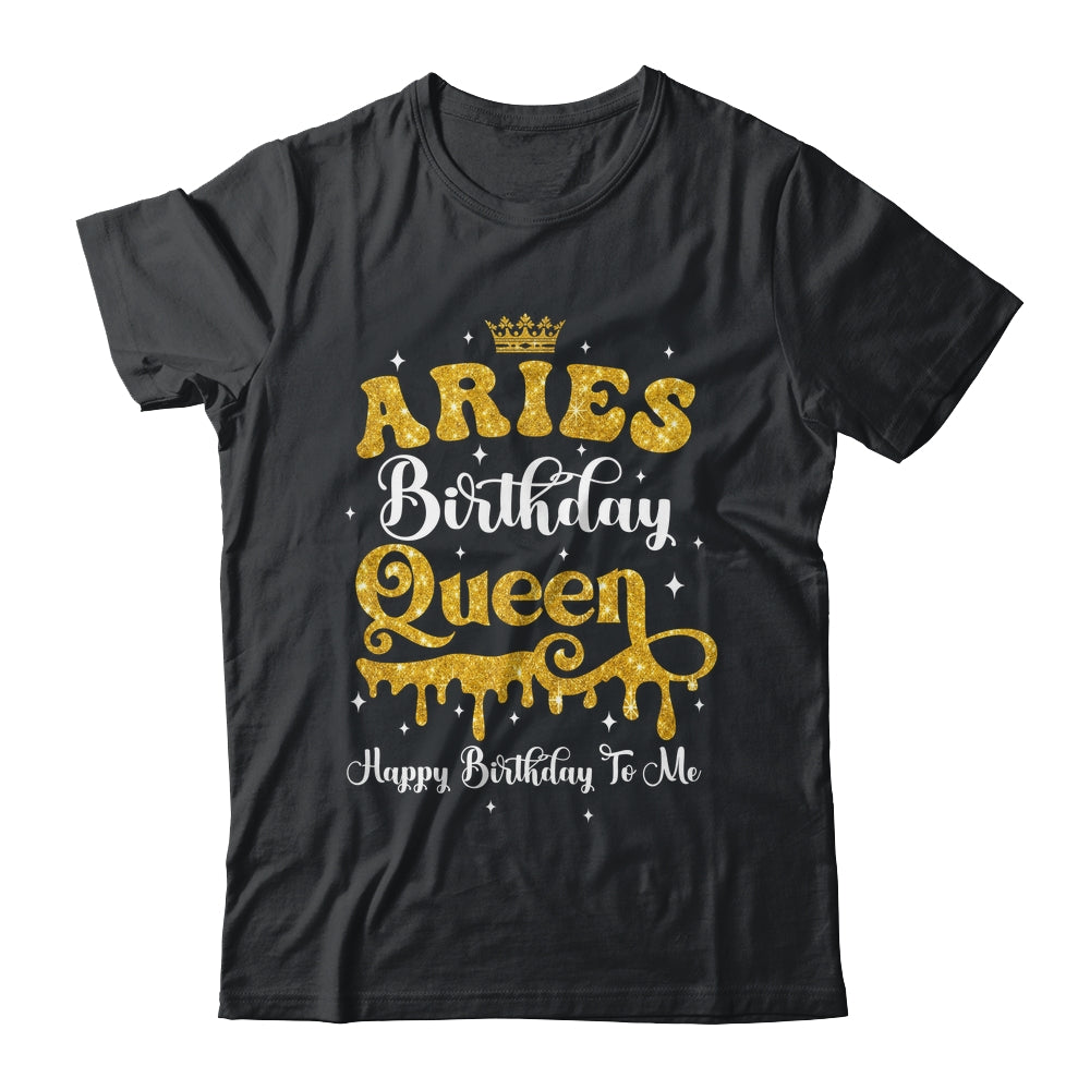 Aries Birthday Queen Happy Birthday To Me Women Shirt & Tank Top | teecentury