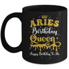 Aries Birthday Queen Happy Birthday To Me Women Mug | teecentury