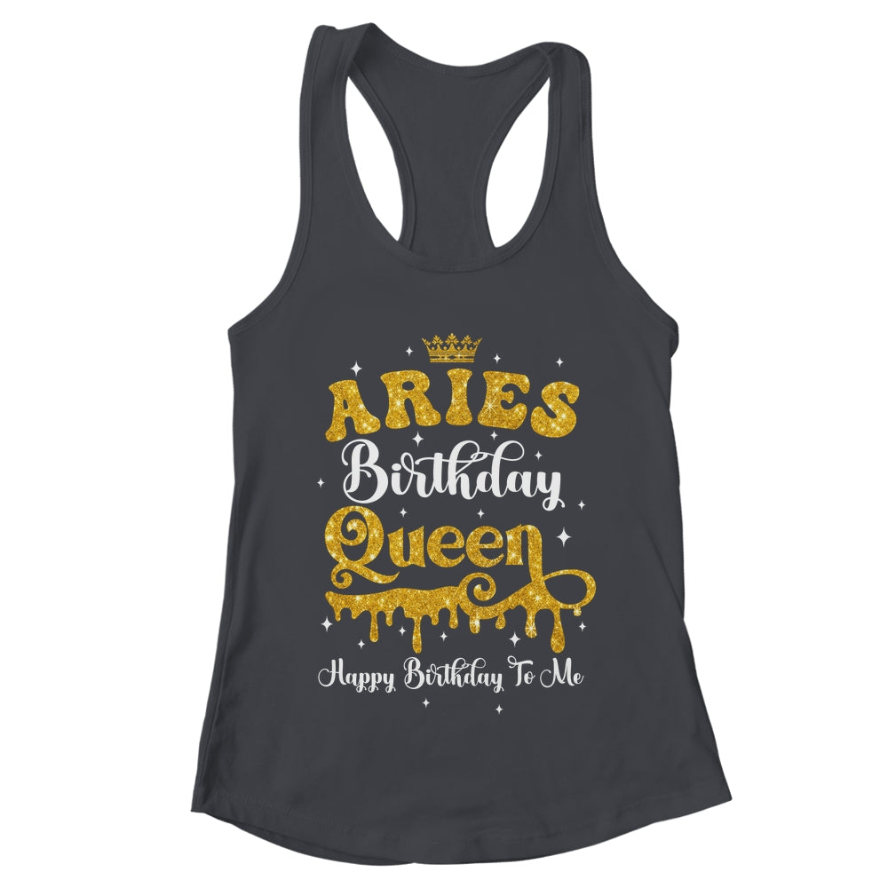 Aries Birthday Queen Happy Birthday To Me Women Shirt & Tank Top | teecentury